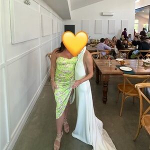 Floral Strapless Dress ASOS